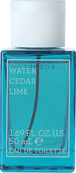 KORRES Water Cedar &amp; Lime Eau de Toilette 50ml