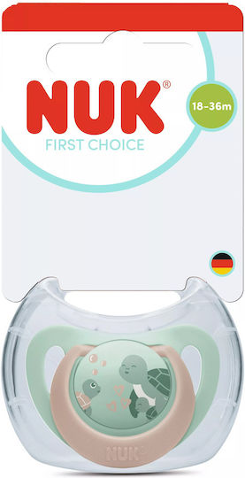NUK ΨΕΥΔΟ/ΤΡΟ ΣΙΛΙΚ. FIRST CHOICE TURTLE 18-36m