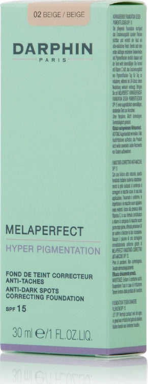 DARPHIN Melaperfect Hyper Pigmentation Anti Dark Spot Make Up SPF15 02 Beige 30ml 