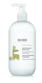 BABE Pediatric Moisturizing Body Milk 500ml Ενυδατικό Γαλάκτωμα Σώματος για την Ευαίσθητη Βρεφική - Παιδική Επιδερμίδα