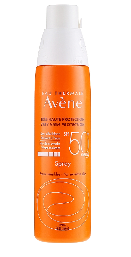 AVENE Αντιηλιακό σπρέι Eau Thermale Sun Very High Protection Spray SPF50 