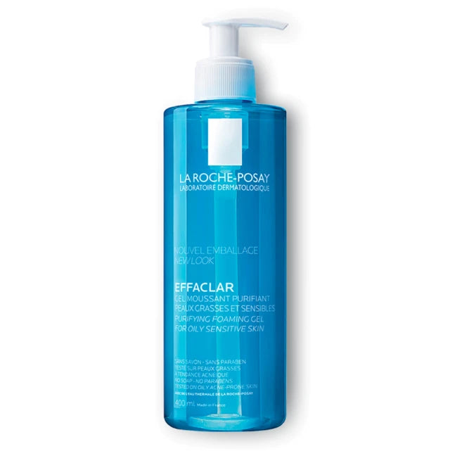LA ROCHE POSAY Effaclar Gel Moussant Purifiant, ZEL Καθαρισμού για Μικτή – Λιπαρή Επιδερμίδα, 400ml