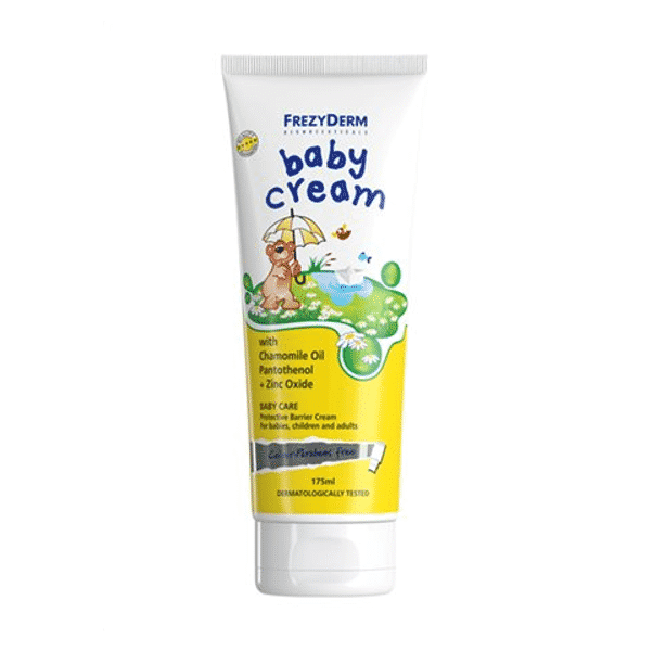 FREZYDERM Baby Cream, Αδιάβροχη Προστατευτική Κρέμα Για Βρέφη 175Ml + 50 ML