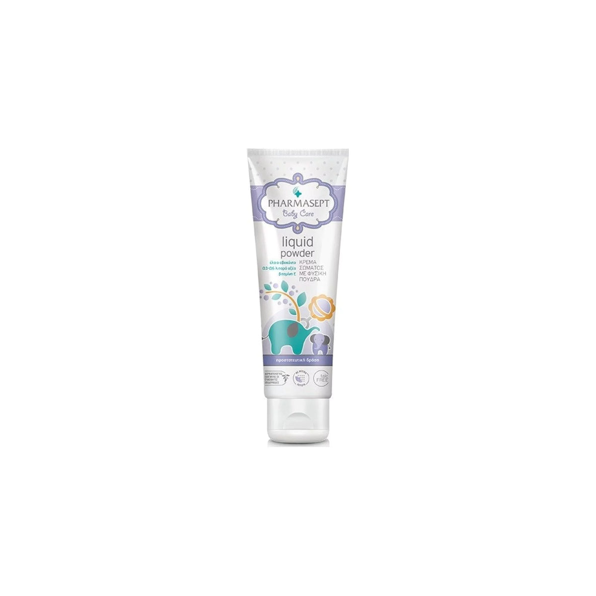 PHARMASEPT Liquid Powder Κρέμα Σώματος Με Φυσική Πούδρα, 150ml
