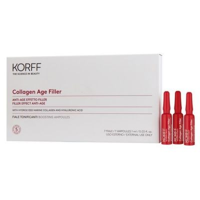 KORFF Collagen Age Filler Boosting Αμπούλες 7 τεμάχια 