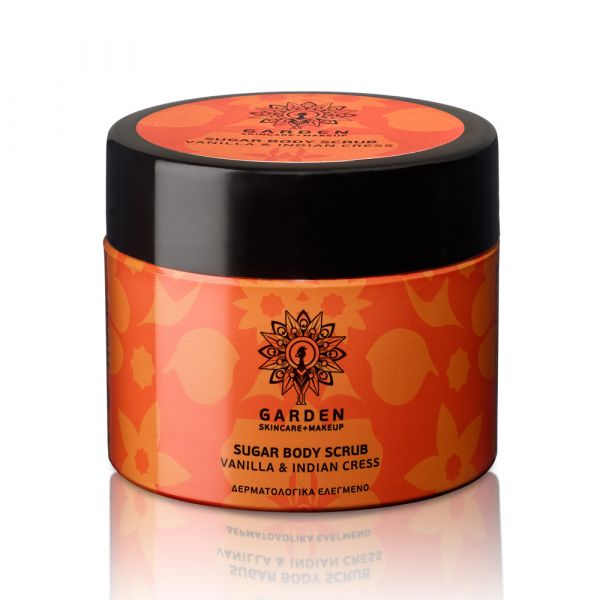 GARDEN OF PANTHENOLS Vanilla Sugar Scrub σώματος 200ml 