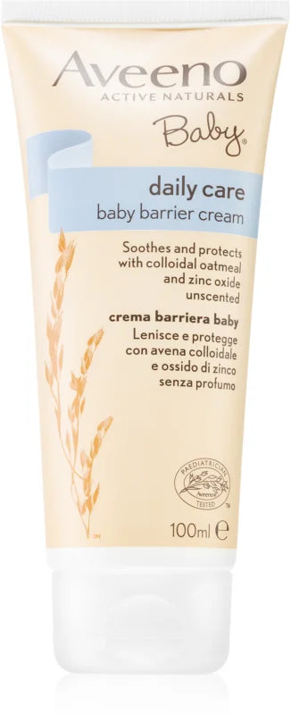 AVEENO Baby Baby barrier cream καταπολέμηση δερματικών ερεθισμών από πάνες 