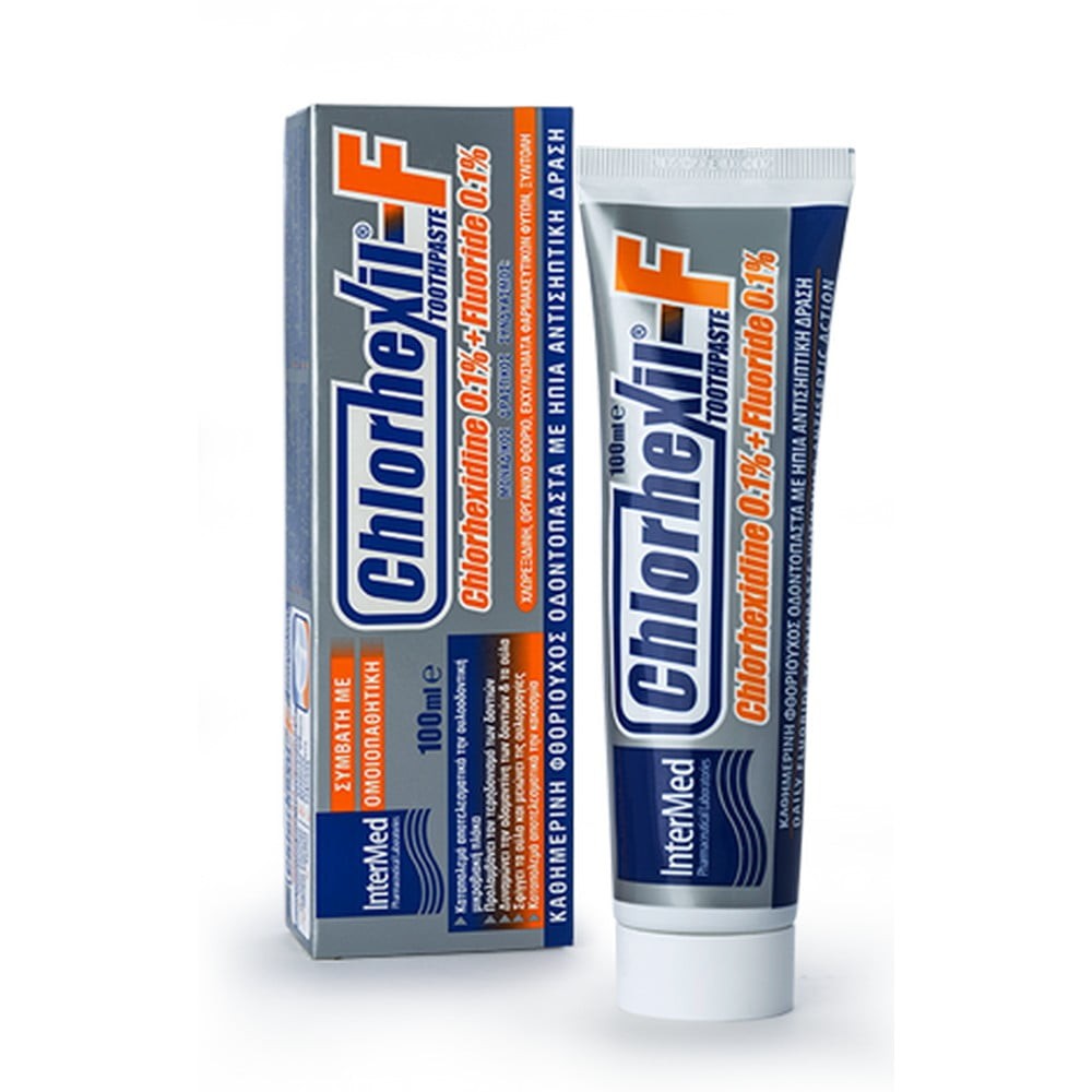 INTERMED Chlorhexil F Οδοντόκρεμα κατά της Ουλίτιδας 100ml