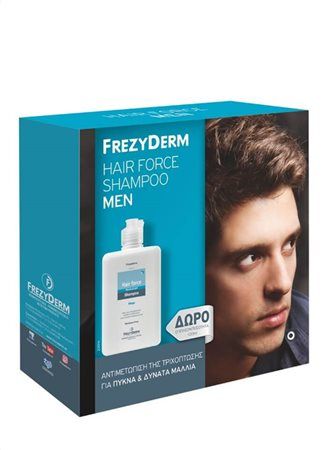 FREZYDERM Hair Force Shampoo Men 200 ml &amp; 100 ml 