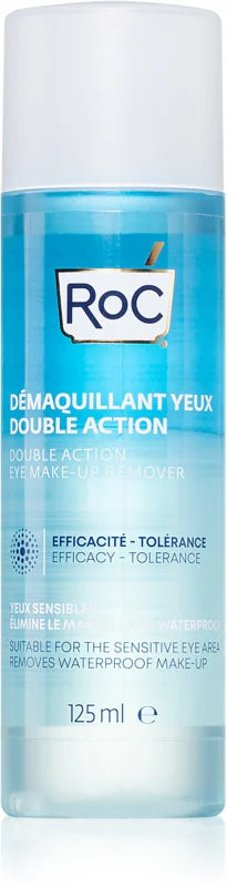 ROC Démaquillant Double Action διφασικό ντεμακιγιάζ ματιών