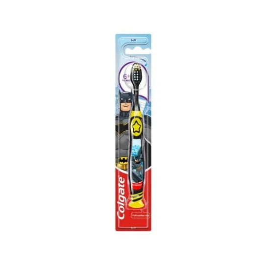 COLGATE Παιδική Οδοντόβουρτσα Soft 6+Years Batman 1 Τεμάχιο