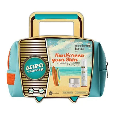 MEDISEI Panthenol Extra SunScreen Your Skin Sun Care Color Gel Face SPF30 50ml &amp; Κρέμα Προσώπου &amp; Ματιών 50ml