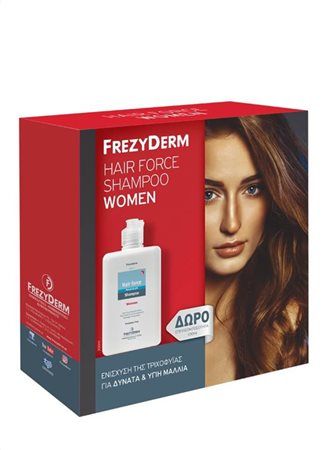 FREZYDERM Hair Force Shampoo Women 200 ml &amp; 100 ml 